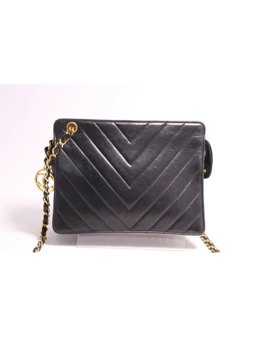 Chanel Quilted Lambskin Shoulder Bag
